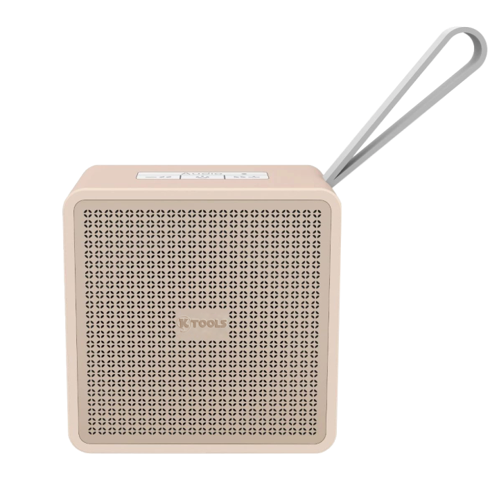 KTOOLS SOUNDCUBE GOLD BLUETOOTH SPEAKER SES BOMBASI