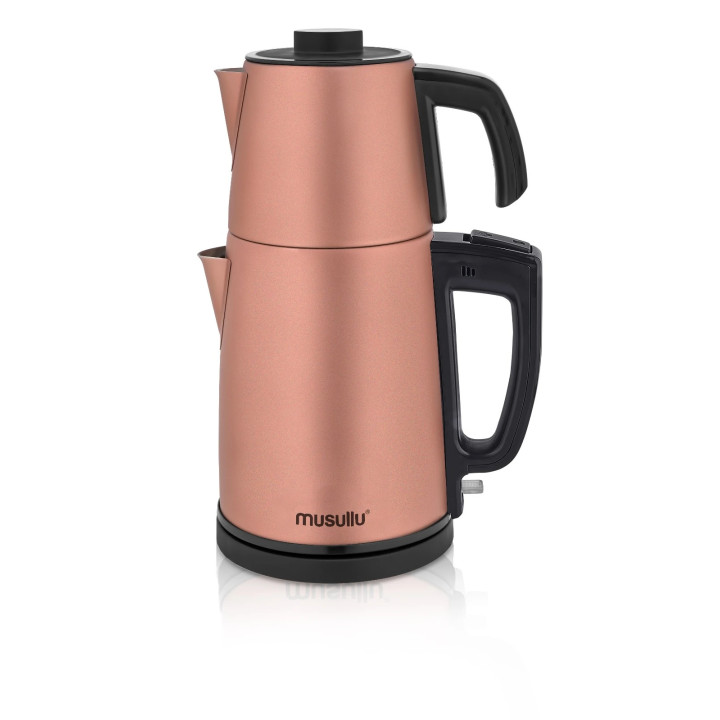 Musullu Ehli Dem Çay Makinesi MSL-TM125 | Paslanmaz Çelik, 1.8L Demlik, 1500W, 2 Yıl Garantili
