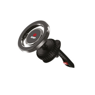 GNP MagSafe Araç Tutucu Siyah – Güçlü Manyetik Tutuş, 360° Döner Başlık